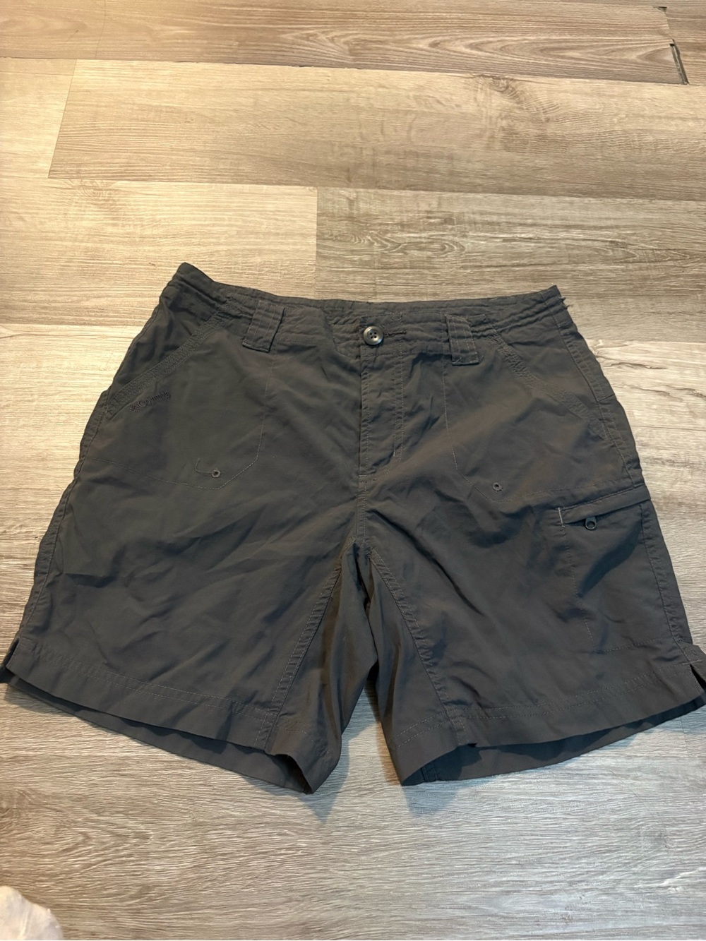 Columbia Women's Charcoal Gray Athletic Outdoors Shorts